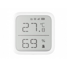 DS-PDTPH-E-WE Датчик температуры и влажности радиоканальный (AX PRO) с экраном 2.7"