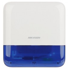 DS-PS1-E-WE Blue/Red Indicator Оповещатель свето-звуковой радиоканальный уличный (Синий/Красный)