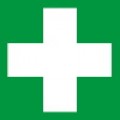 Светонакопительный знак ЕС01 "Аптечка первой медицинской помощи"