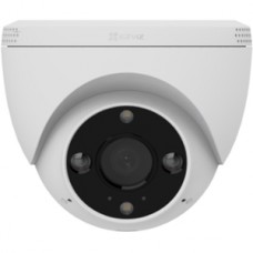 Беспроводная WiFi камера видеонаблюдения EZVIZ CS-H4 (2.8, 122°, 3Мп, SD, Двустороннее аудио, Цвет в темноте, Стробоскоп, Сирена, ИИ, IP67)