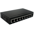 TSn-8Gn 8-портовый гигабитный  коммутатор, 8 портов 10/100/1000 Мбит/с, дуплекс, общая пропускная способность 16 Гбит/с