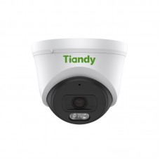 Купольная IP камера видеонаблюдения Tiandy TC-C320N (2.8, 114°, 2Мп, Только PoE!, Микрофон, Детекция движения, Грозозащита, Макролон+Металл, ИК 30м)